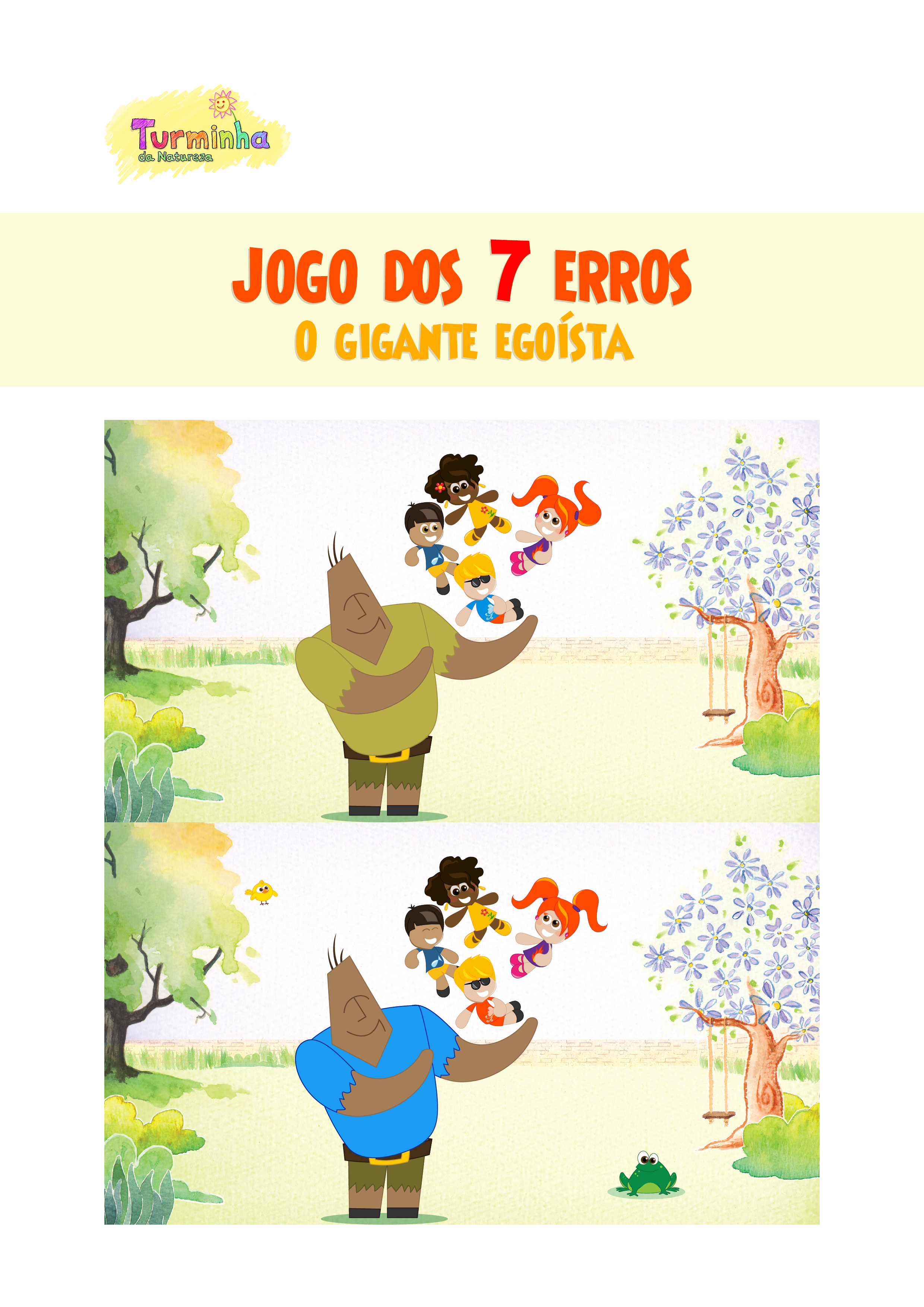 Jogo dos 7 erros: Natal